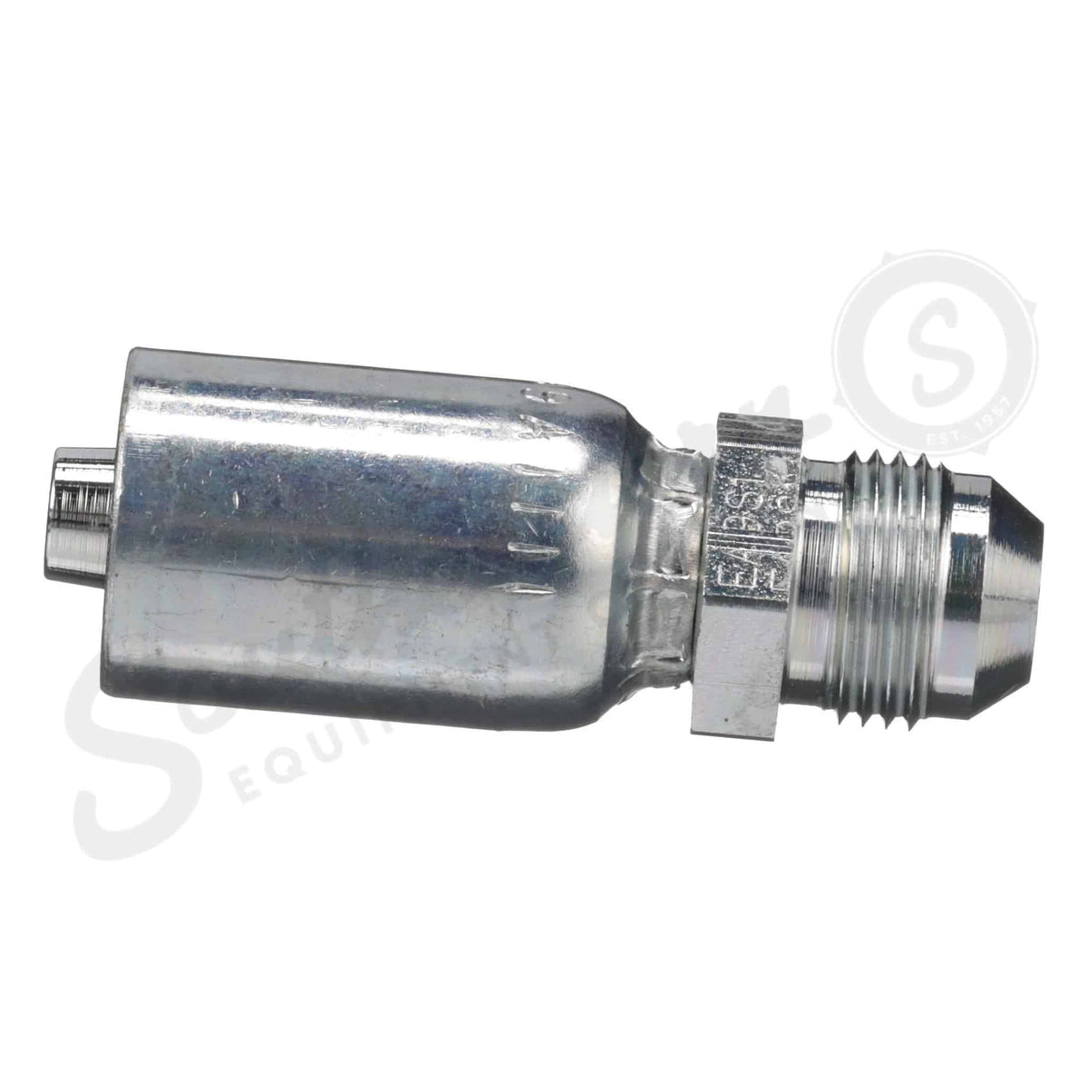 998065R1 - OEM HYDRAULIC FITTING MALE JIC37 RIGID STRAIGHT - CASE CONSTRUCTION