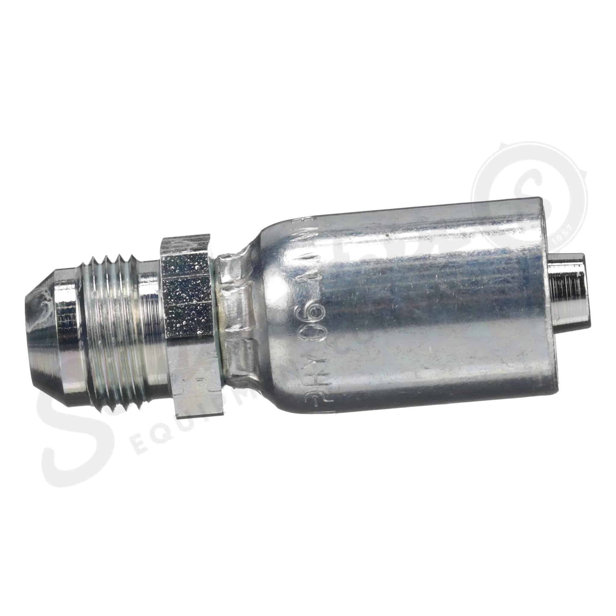 998065R1 - OEM HYDRAULIC FITTING MALE JIC37 RIGID STRAIGHT - CASE CONSTRUCTION