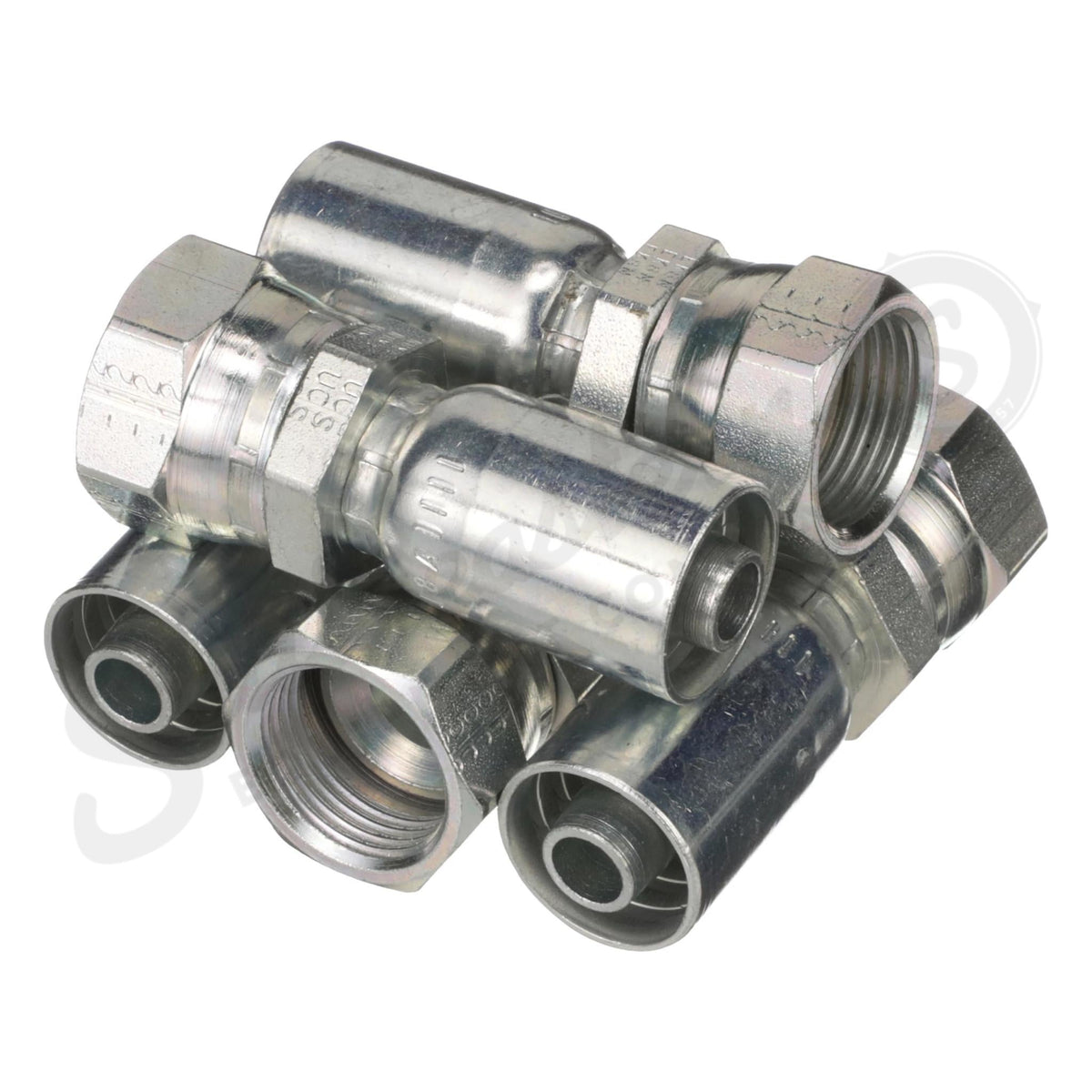 998465R1 - OEM HYDRAULIC FITTING FEMALE JIC 37 SWIVEL - CASE CONSTRUCTION