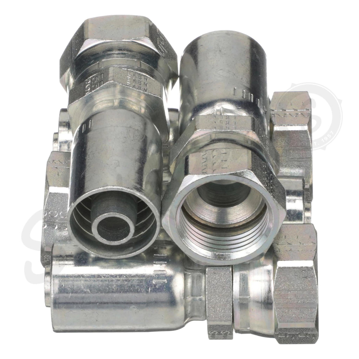 998465R1 - OEM HYDRAULIC FITTING FEMALE JIC 37 SWIVEL - CASE CONSTRUCTION