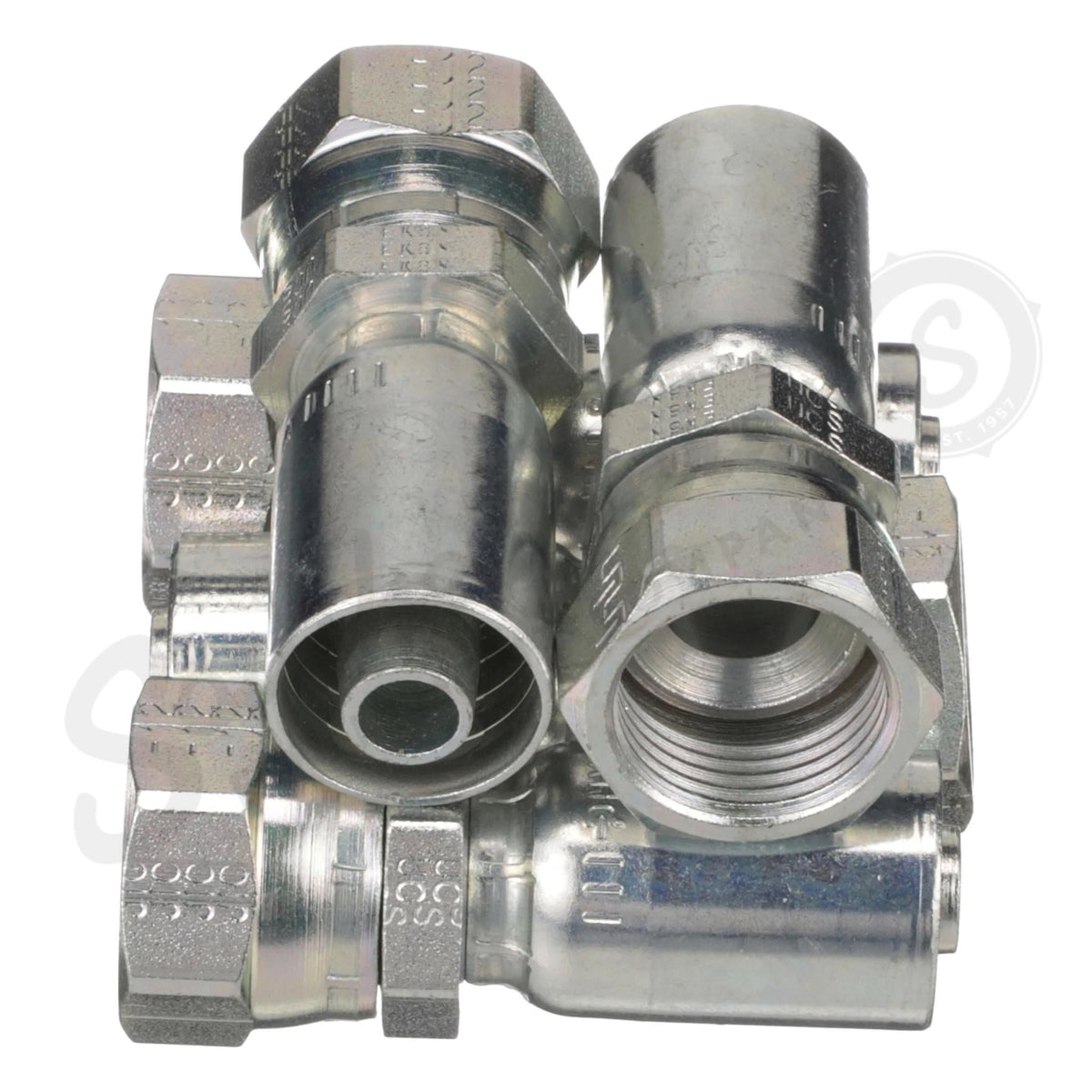 998465R1 - OEM HYDRAULIC FITTING FEMALE JIC 37 SWIVEL - CASE CONSTRUCTION