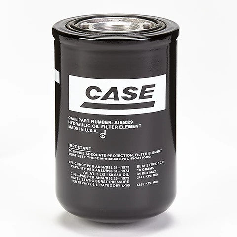 A165029 - OEM HYDRAULIC OIL FILTER - CASE CONSTRUCTION