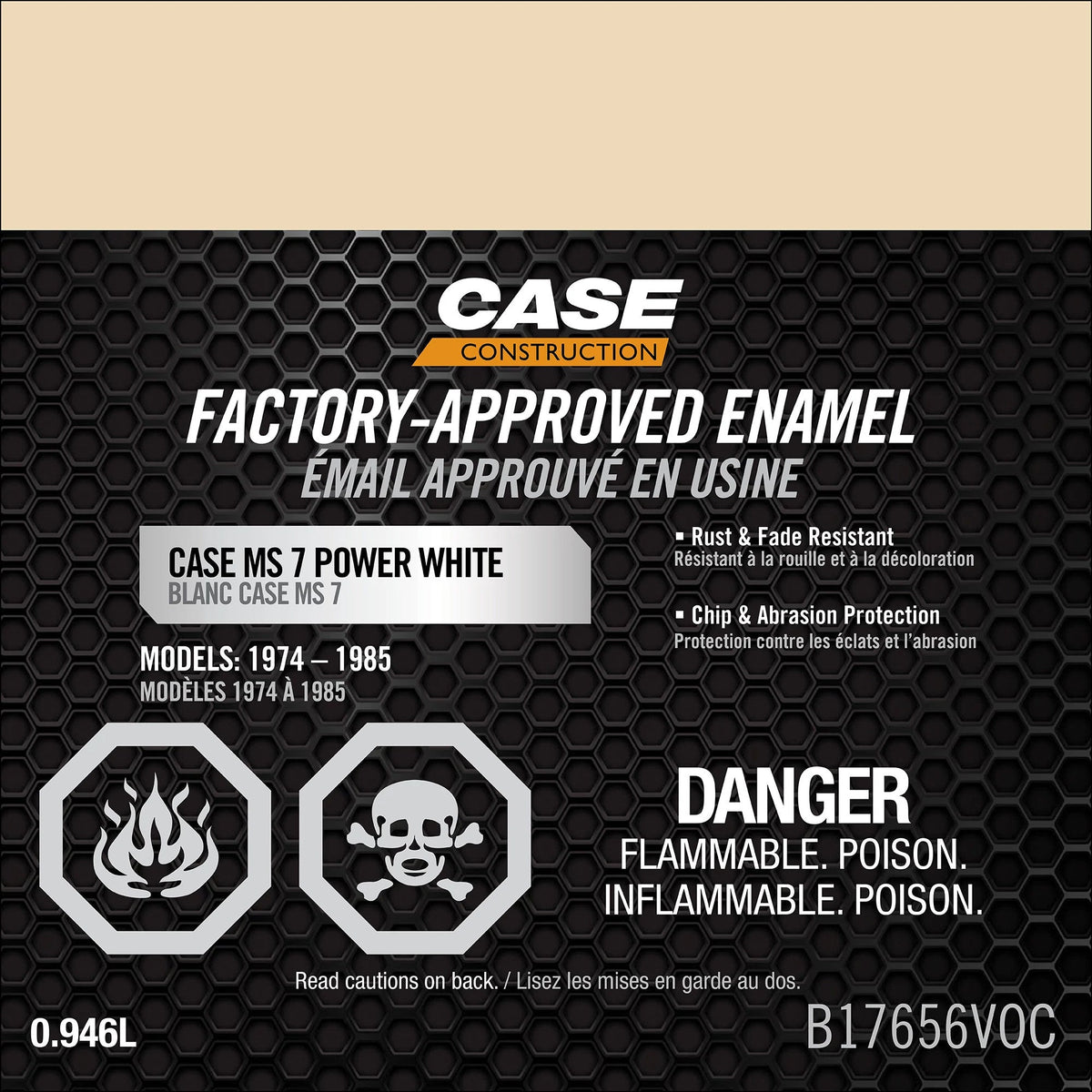 B17656 - OEM PAINT - CASE CONSTRUCTION