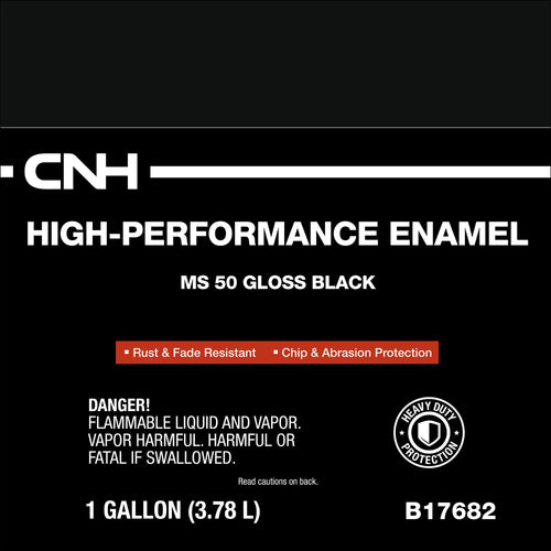 B17682 - OEM PAINT GALLON BLACK /IH - CASE CONSTRUCTION