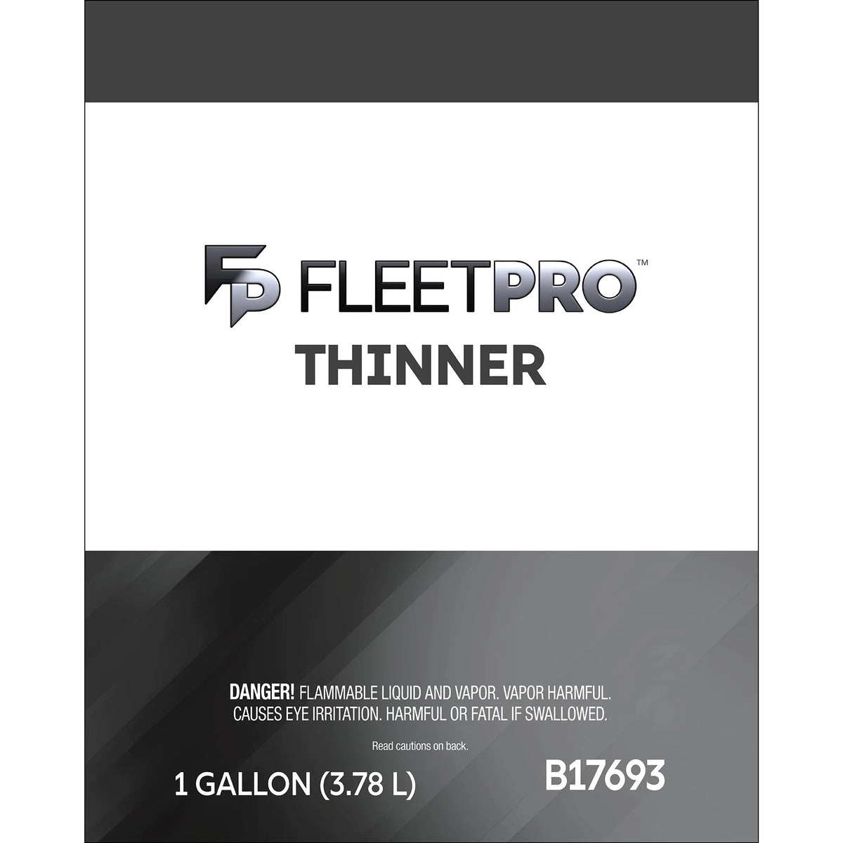 B17693 - OEM THINNER GALLON - CASE CONSTRUCTION