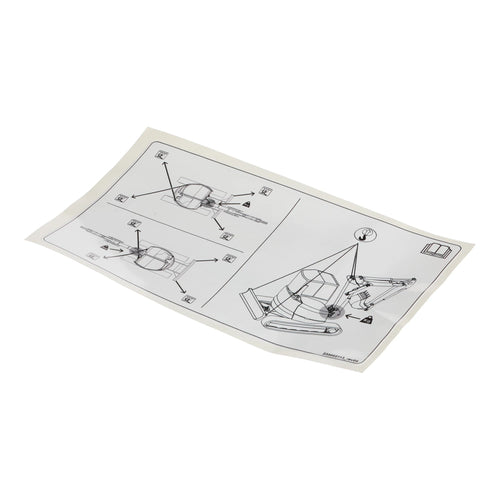 B235002113 - Autocollant OEM - Case Construction