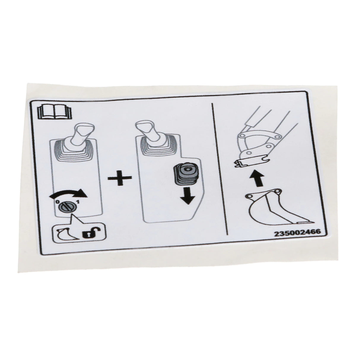 B235002859 - OEM DECAL - CASE CONSTRUCTION