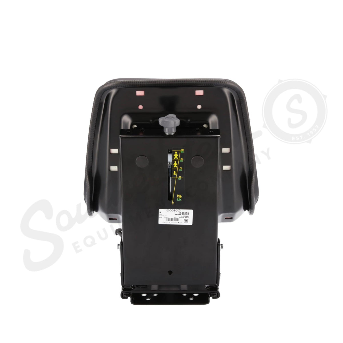 B508641 - OEM OPERATOR SEAT w/ MECHANICAL SUSPENSION 480MM H X 400MM W - CASE CONSTRUCTION