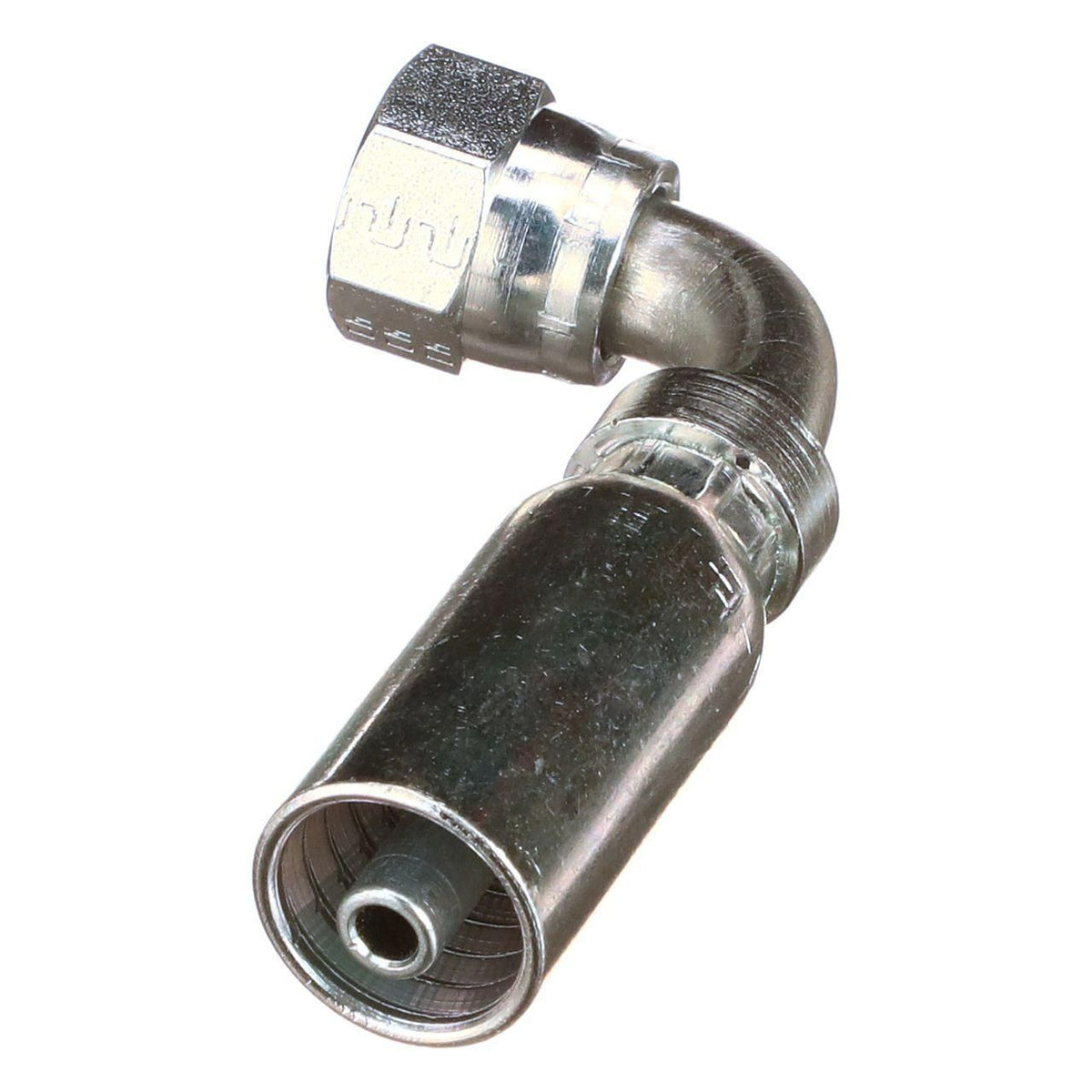B90762 - OEM 90° SWIVEL FEMALE JIC37 S-DROP - CASE CONSTRUCTION