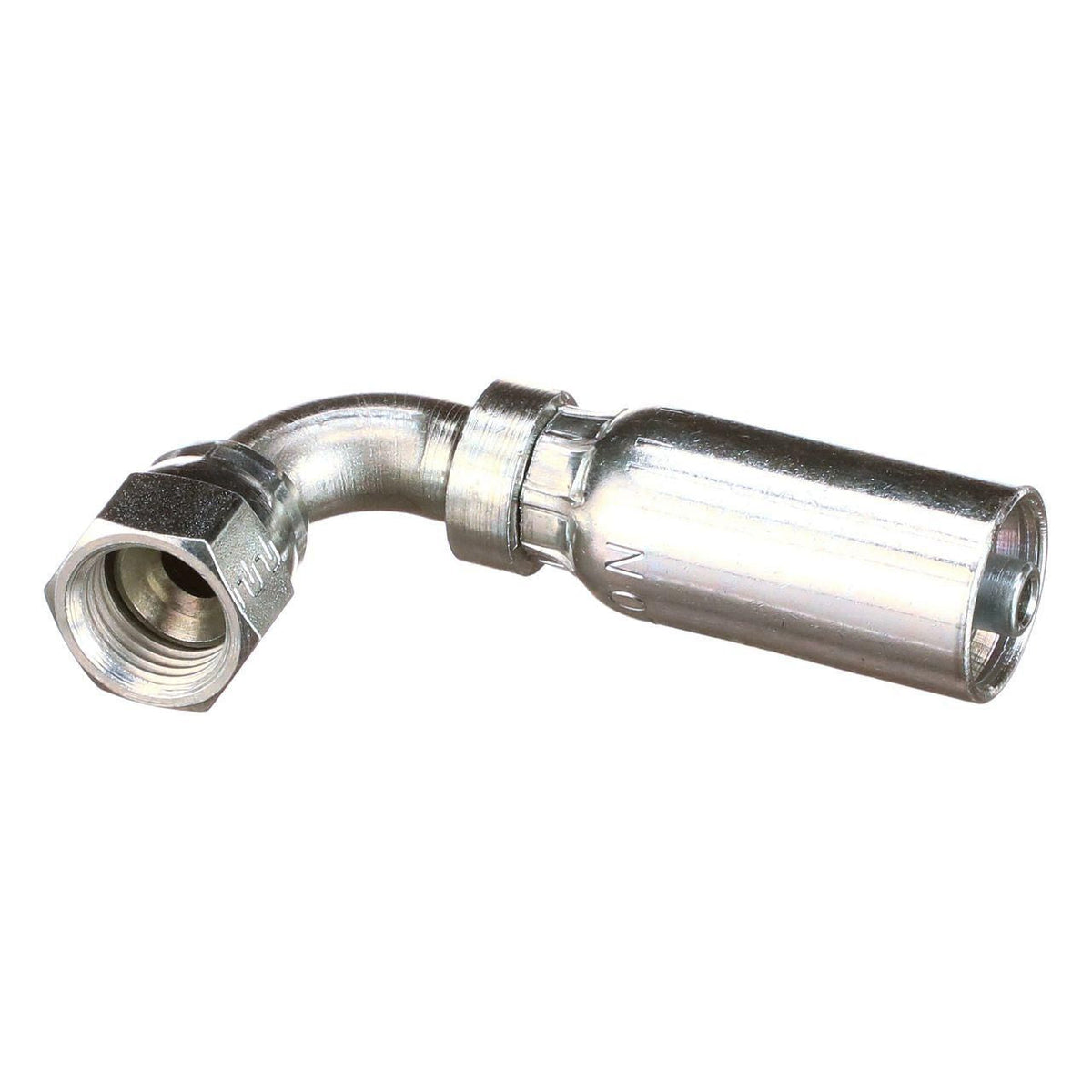 B90762 - OEM 90° SWIVEL FEMALE JIC37 S-DROP - CASE CONSTRUCTION
