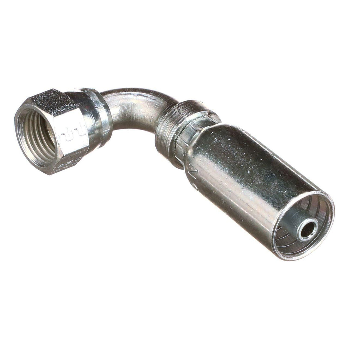 B90762 - OEM 90° SWIVEL FEMALE JIC37 S-DROP - CASE CONSTRUCTION
