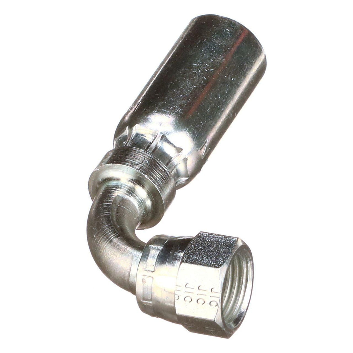 B90762 - OEM 90° SWIVEL FEMALE JIC37 S-DROP - CASE CONSTRUCTION
