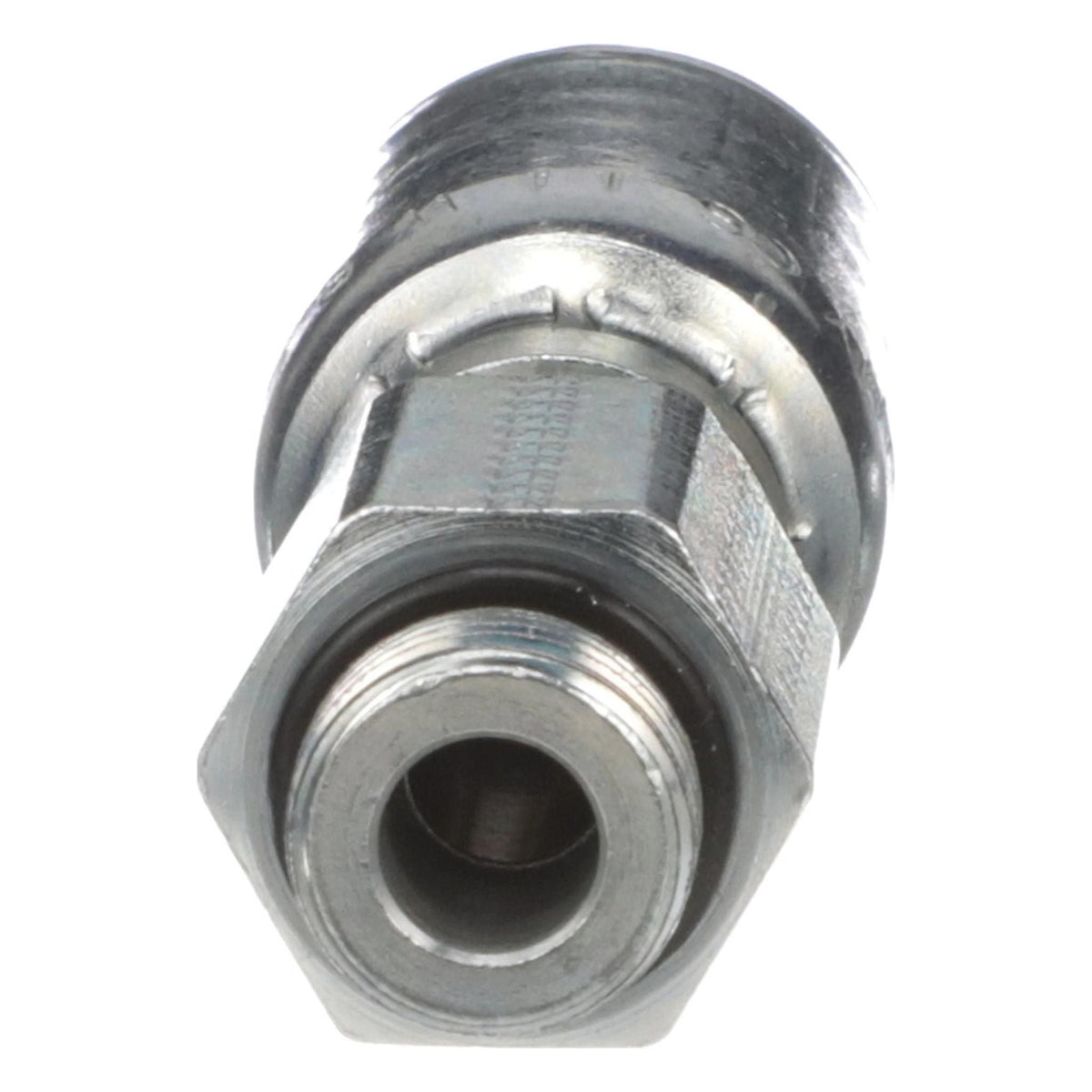 B90781 - OEM HYDRAULIC FITTING MALE SAE STRAIGHT O-RING SWIVEL - CASE CONSTRUCTION