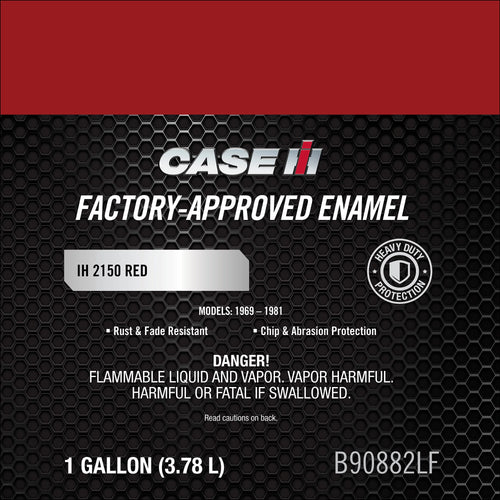 B90882LF - OEM PAINT 2150 RED GAL - CASE CONSTRUCTION