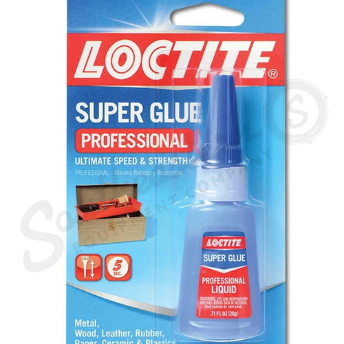 BC1365882 - OEM LOCTITE SUPER GLUE PROFESSIONAL 4-PACK/20G BOTTLES - CASE CONSTRUCTION
