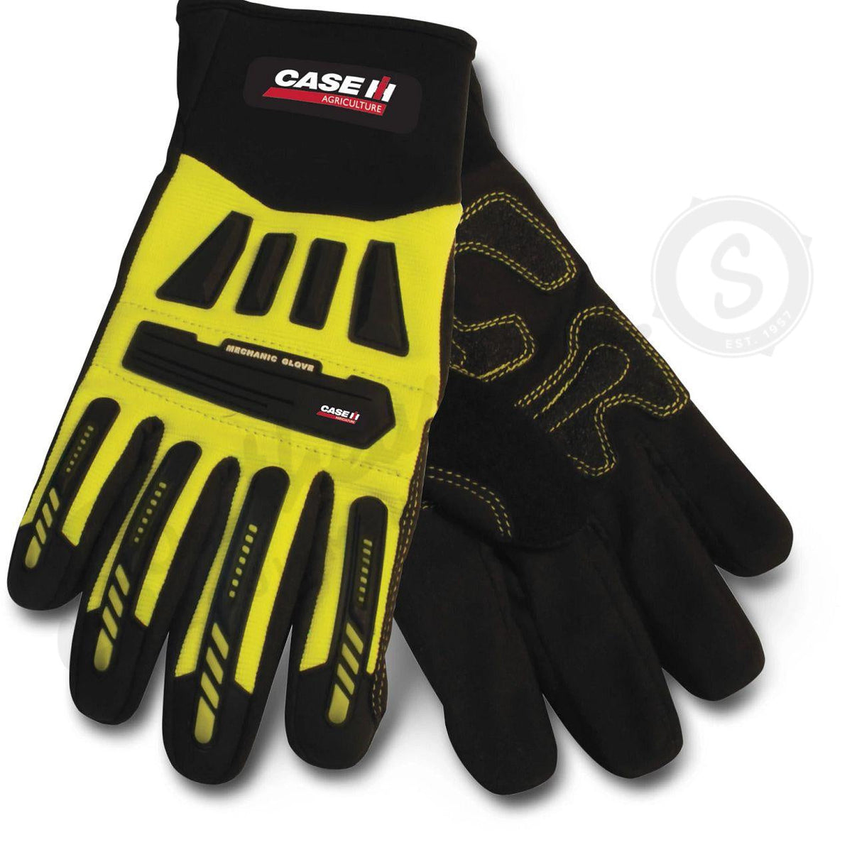 BC6100M - OEM HIGH VISIBILITY IMPACT GLOVES MEDIUM - CASE CONSTRUCTION