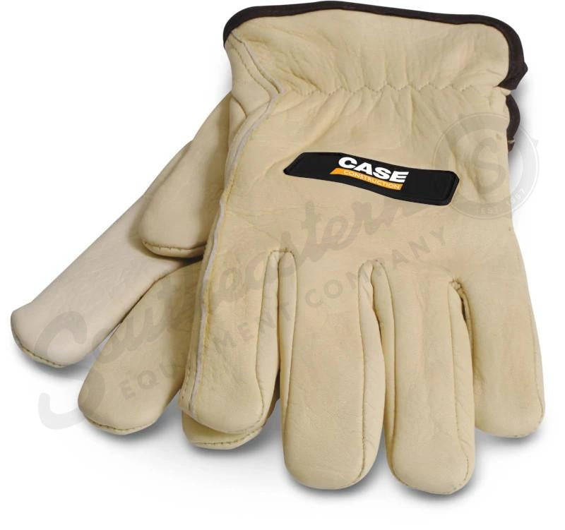BCC6825L - OEM GRAIN COWHIDE GLOVES LARGE - CASE CONSTRUCTION