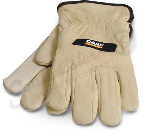 BCC6825L - OEM GRAIN COWHIDE GLOVES LARGE - CASE CONSTRUCTION
