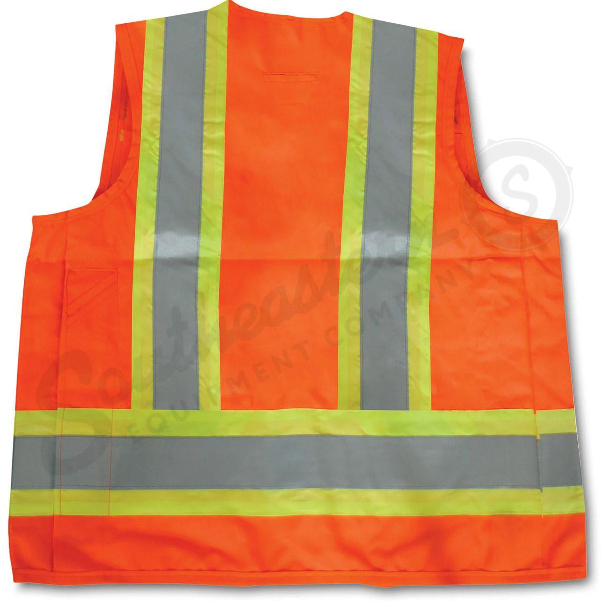 BCNH2720L - OEM SURVEYOR SAFETY VEST ORANGE POLY LARGE - CASE CONSTRUCTION