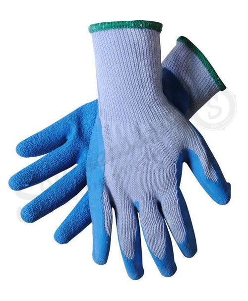 BCNH6505XL - OEM BLUE RUBBER WORK GLOVES X-LARGE - CASE CONSTRUCTION