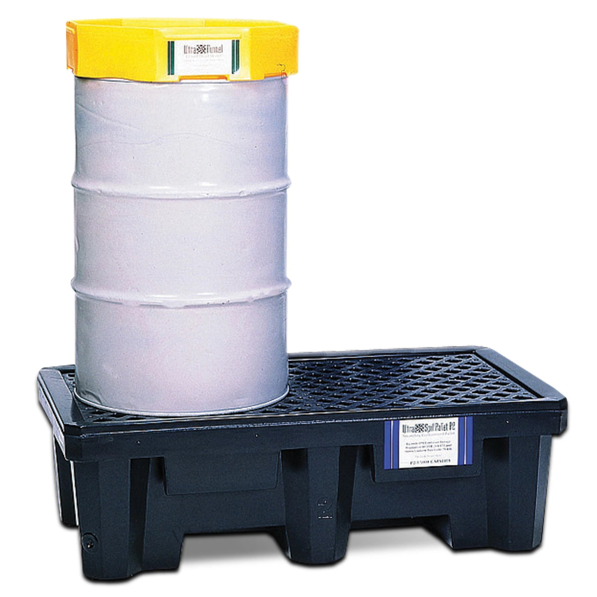 BCNH92504 - OEM SPILL PALLET WITHOUT DRAIN 2 DRUMS 66 GALLONS - CASE CONSTRUCTION