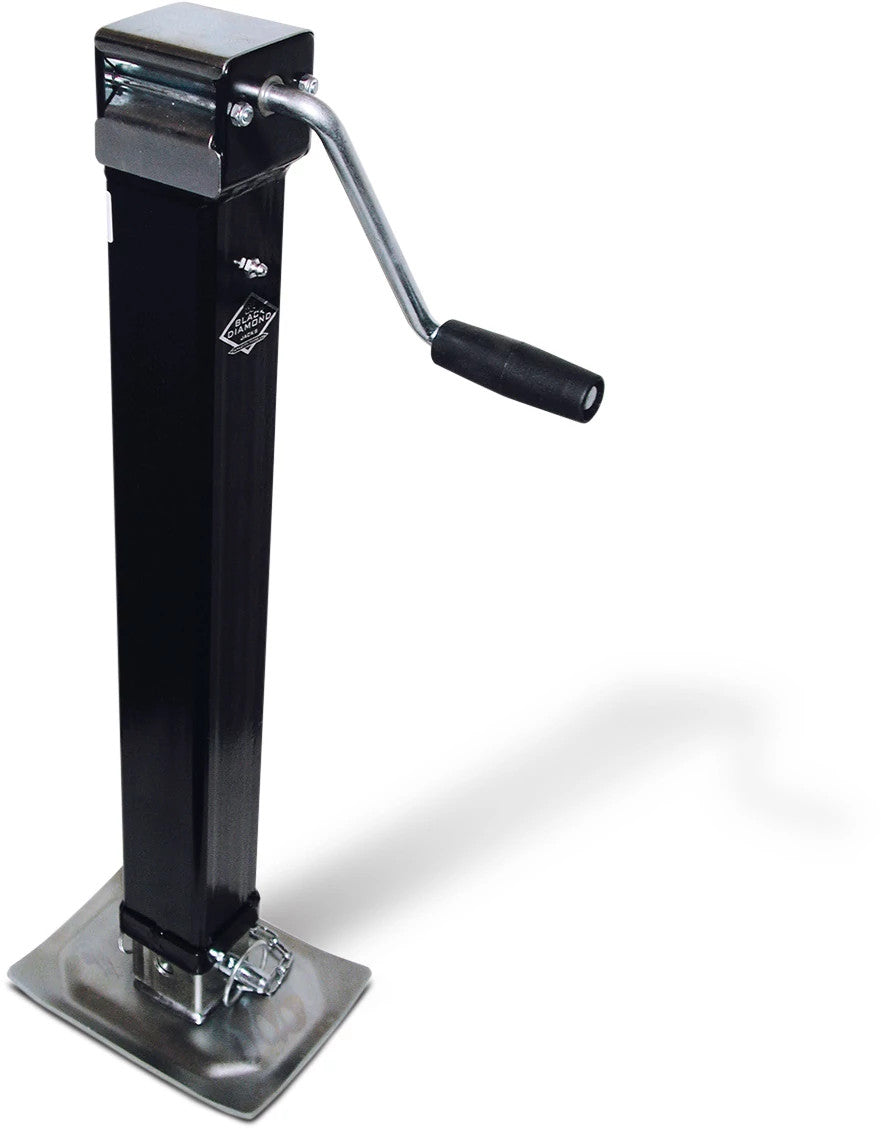 BE-700X - OEM HEAVY DUTY SIDE WIND JACK w/ HD SQUARE TUBING & TELESCOPING LEG - CASE CONSTRUCTION