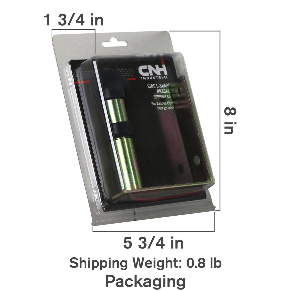 BLB902 - OEM TOP MOUNT BEACON LIGHT BRACKET - CASE CONSTRUCTION