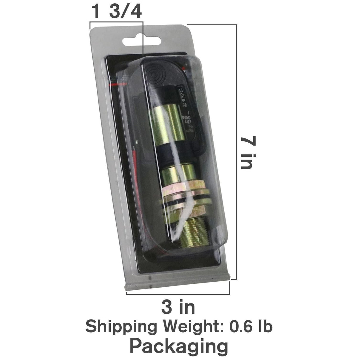 BLB903 - OEM TOP FLUSH BEACON LIGHT BRACKET - CASE CONSTRUCTION
