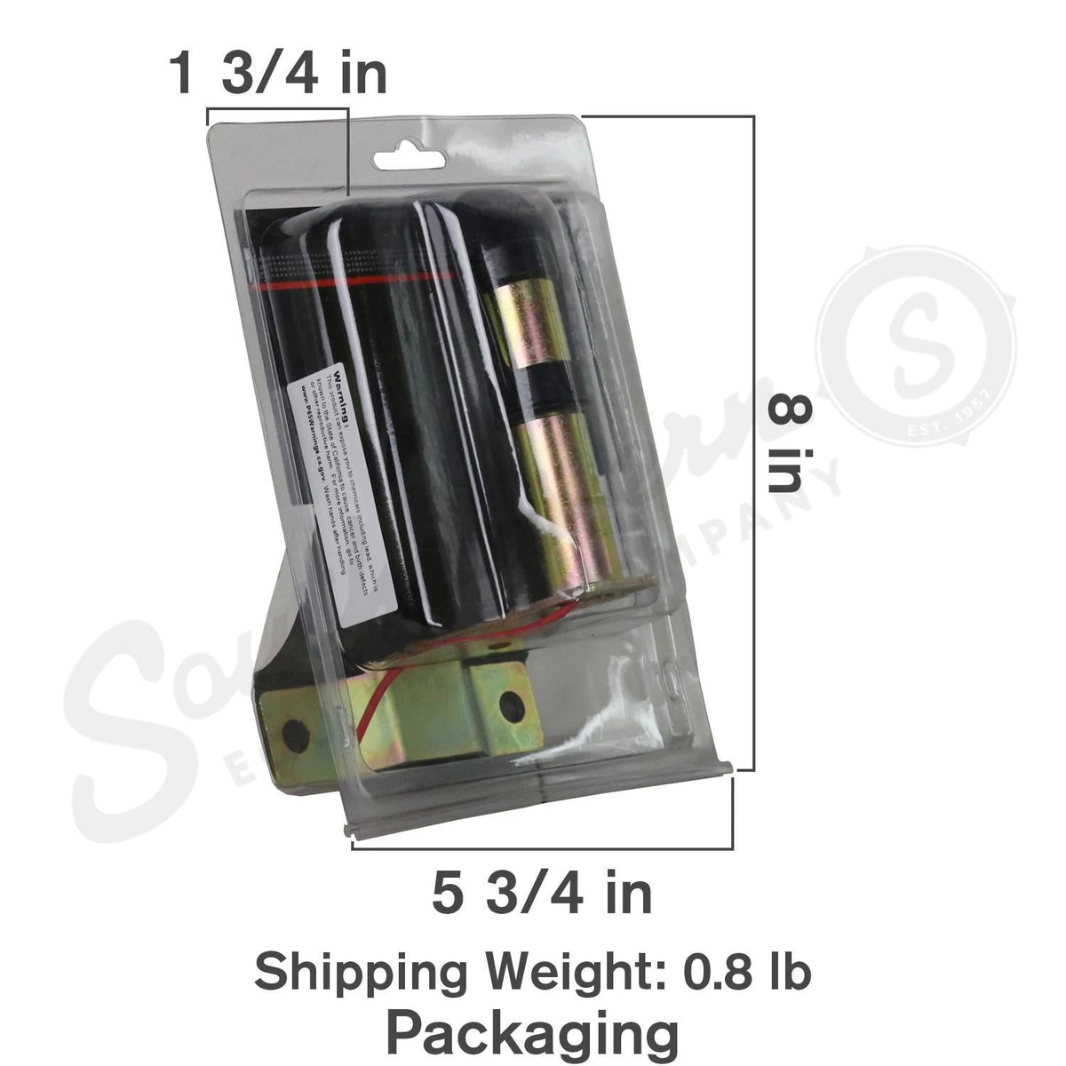 BLB904 - OEM SIDE L-SHAPED BEACON LIGHT BRACKET - CASE CONSTRUCTION