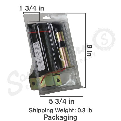 BLB904 - OEM SIDE L-SHAPED BEACON LIGHT BRACKET - CASE CONSTRUCTION
