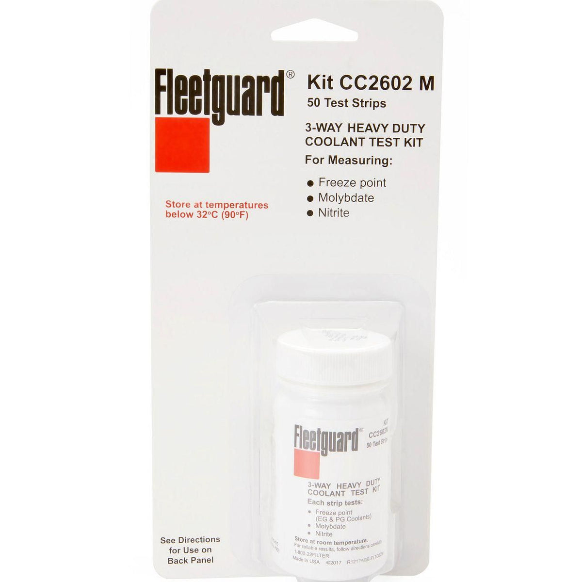 CC2602M - OEM FLEETGUARD FILTER TESTER - CASE CONSTRUCTION