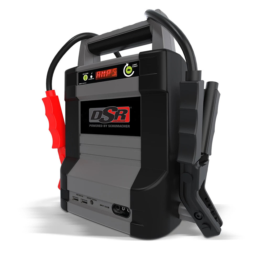 DSR128 - OEM PROSERIES 12-VOLT 2000 PEAK AMP LITHIUM ION JUMP STARTER w/ USB - CASE CONSTRUCTION