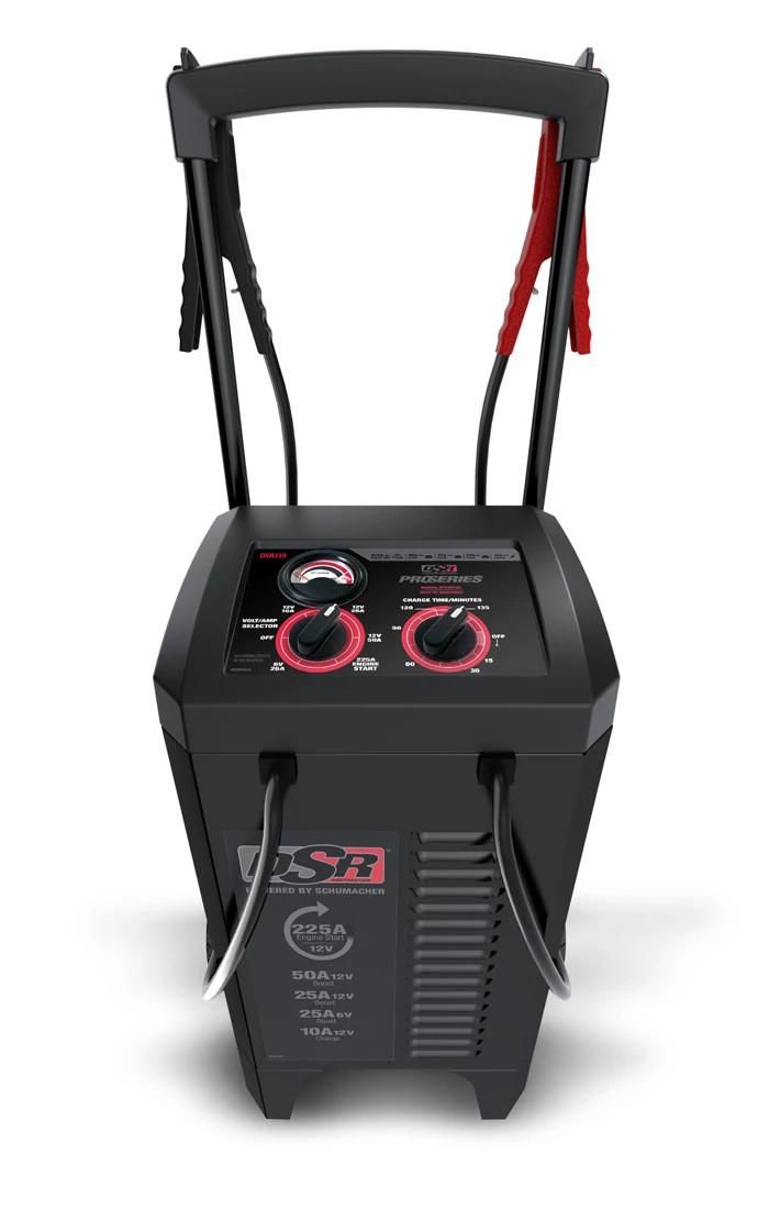 DSR139 - OEM SCHUMACHER 225A PROSERIES MANUAL BATTERY CHARGER/ENGINE STARTER - CASE CONSTRUCTION