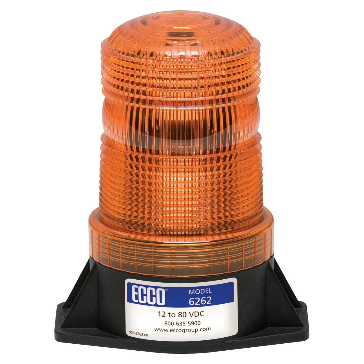 EC6262A - OEM ECCO 6262 SERIES LED BEACON 2-BOLT MOUNT - CASE CONSTRUCTION