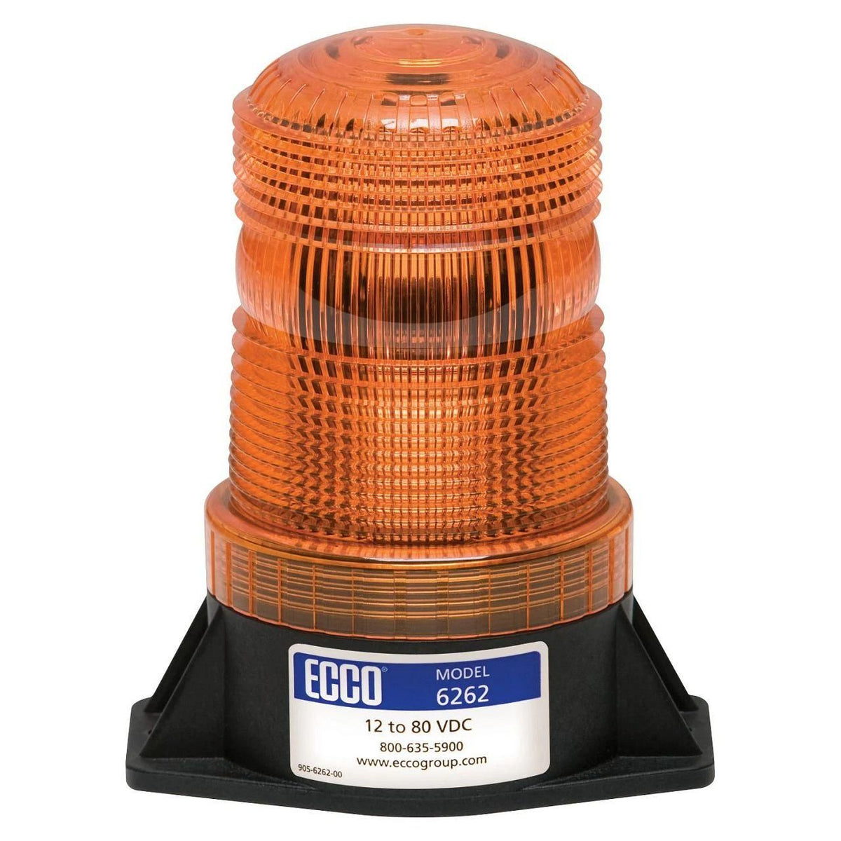 EC6262A - OEM ECCO 6262 SERIES LED BEACON 2-BOLT MOUNT - CASE CONSTRUCTION