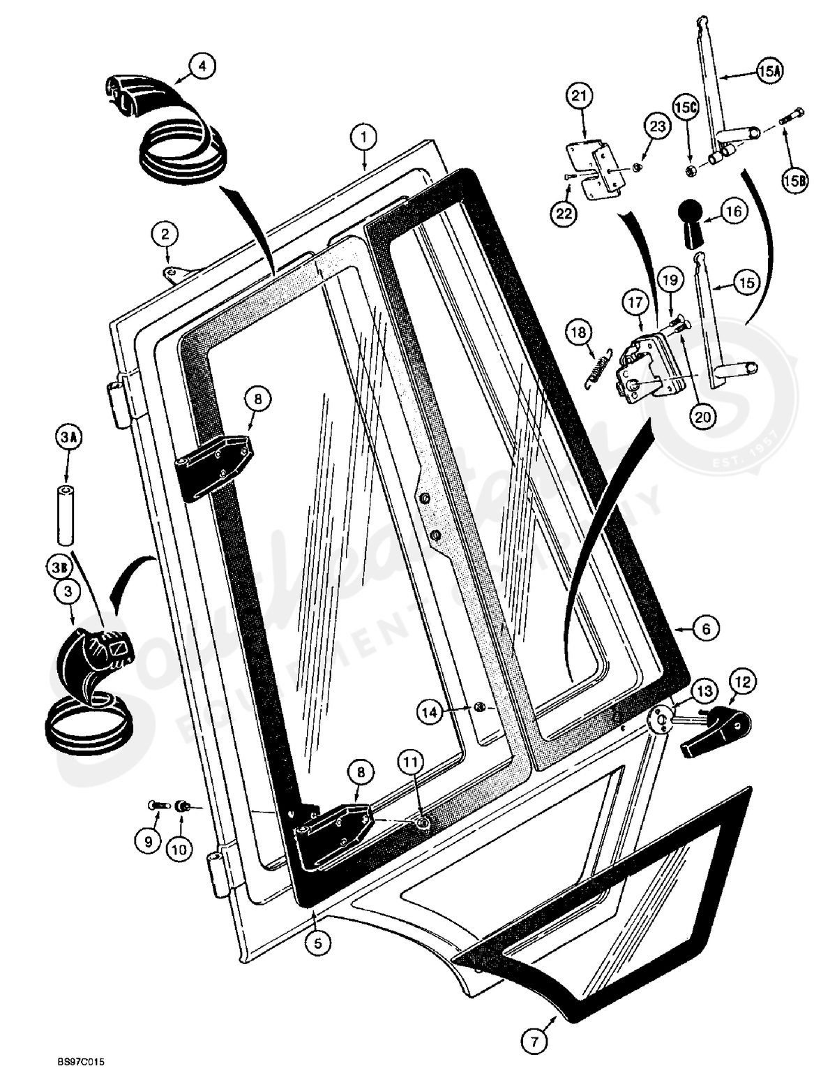 F45165 - OEM SPECIAL NUT - CASE CONSTRUCTION