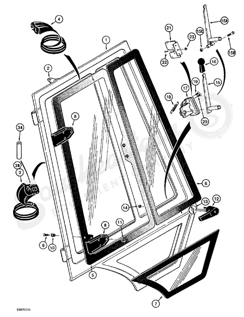 F45165 - OEM SPECIAL NUT - CASE CONSTRUCTION