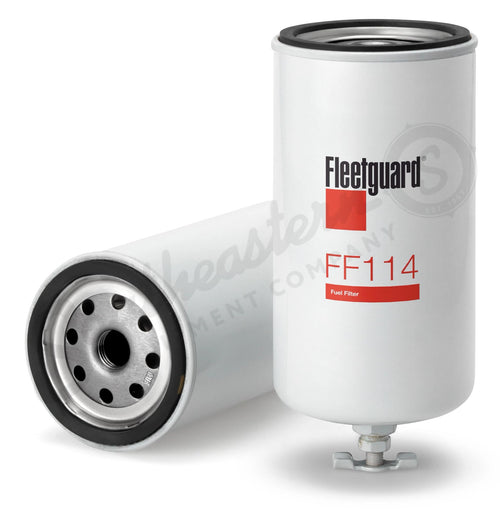 FF214 - OEM FLEETGUARD SPIN-ON FUEL FILTER - CASE CONSTRUCTION
