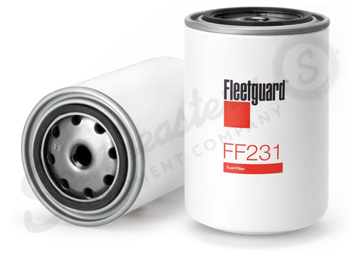 FF231 - OEM FLEETGUARD FUEL FILTER - CASE CONSTRUCTION