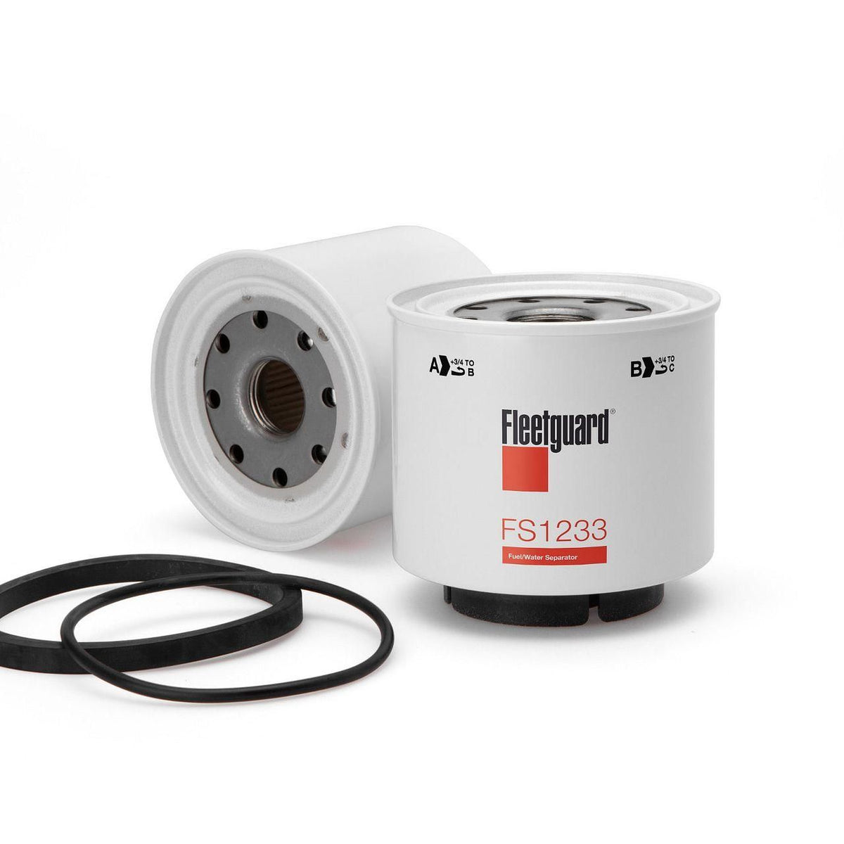 FS1233 - OEM FLEETGUARD SPIN-ON FUEL/WATER SEPARATOR - CASE CONSTRUCTION