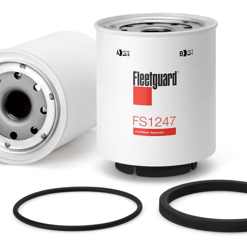 FS1247 - OEM FLEETGUARD SPIN-ON FUEL/WATER SEPARATOR - CASE CONSTRUCTION