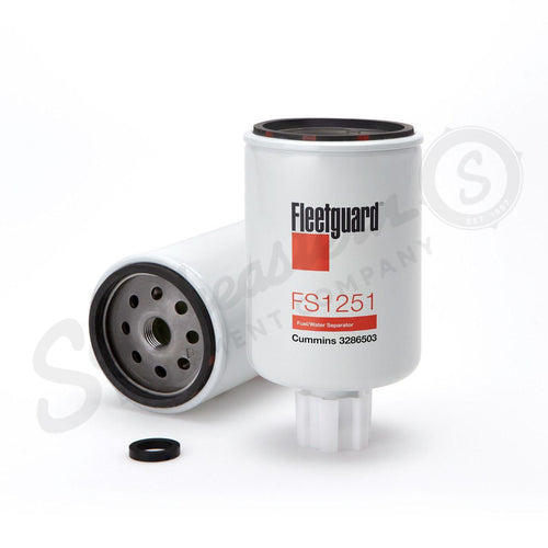 FS1251 - OEM FLEETGUARD SPIN-ON FUEL/WATER SEPARATOR - CASE CONSTRUCTION