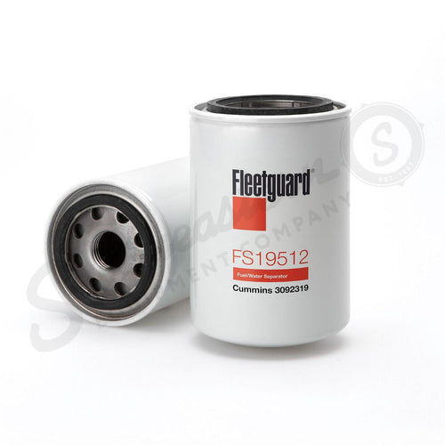 FS19512 - OEM FLEETGUARD SPIN-ON FUEL/WATER SEPARATOR - CASE CONSTRUCTION