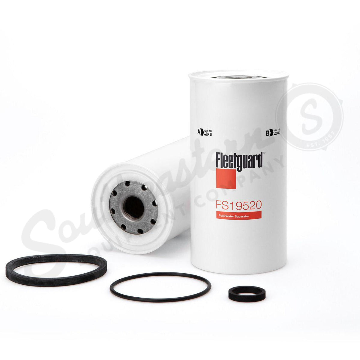 FS19520 - OEM FLEETGUARD SPIN-ON FUEL/WATER SEPARATOR - CASE CONSTRUCTION