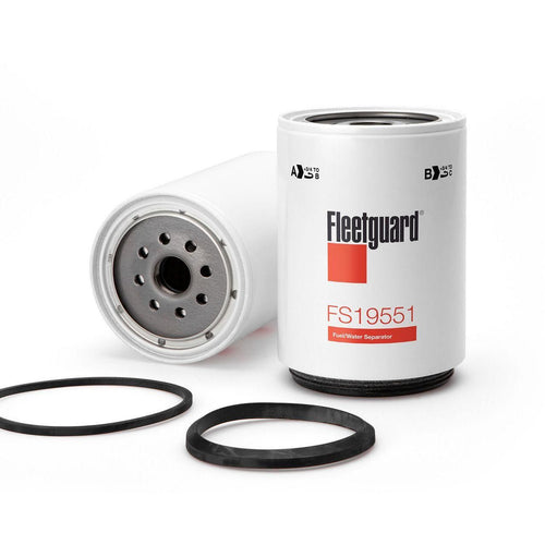 FS19551 - OEM FLEETGUARD FUEL/WATER SEPARATOR CARTRIDGE - CASE CONSTRUCTION