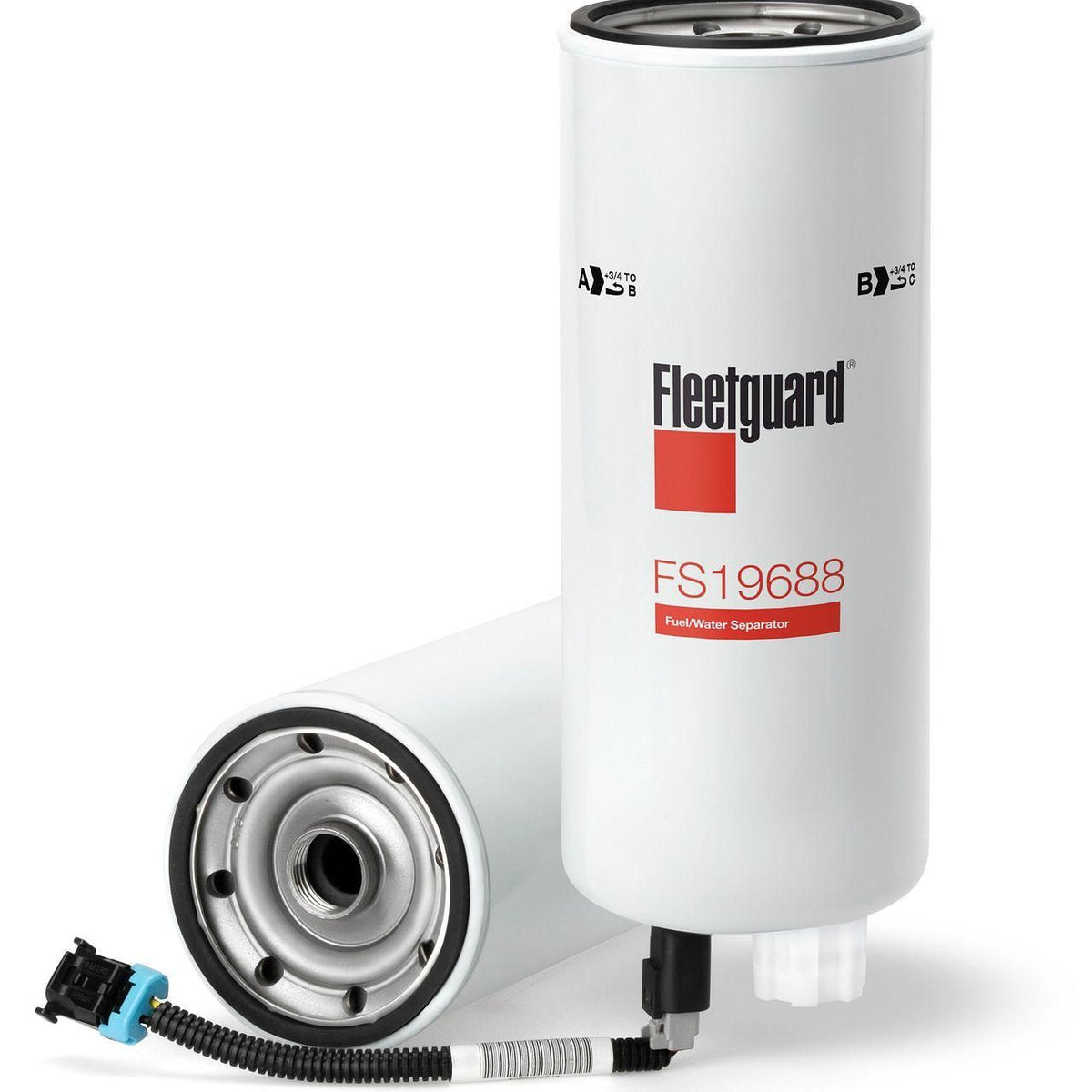 FS19688 - OEM FLEETGUARD FUEL/WATER SEPARATOR - CASE CONSTRUCTION
