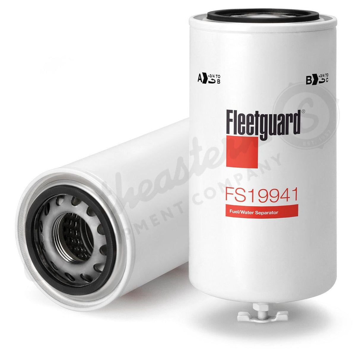 FS19941 - OEM FLEETGUARD FUEL/WATER SEPARATOR - CASE CONSTRUCTION