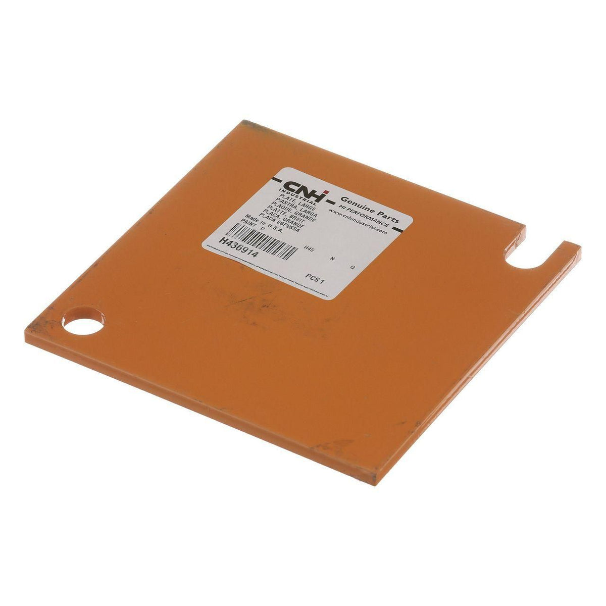 H436914 - OEM PLATE - CASE CONSTRUCTION