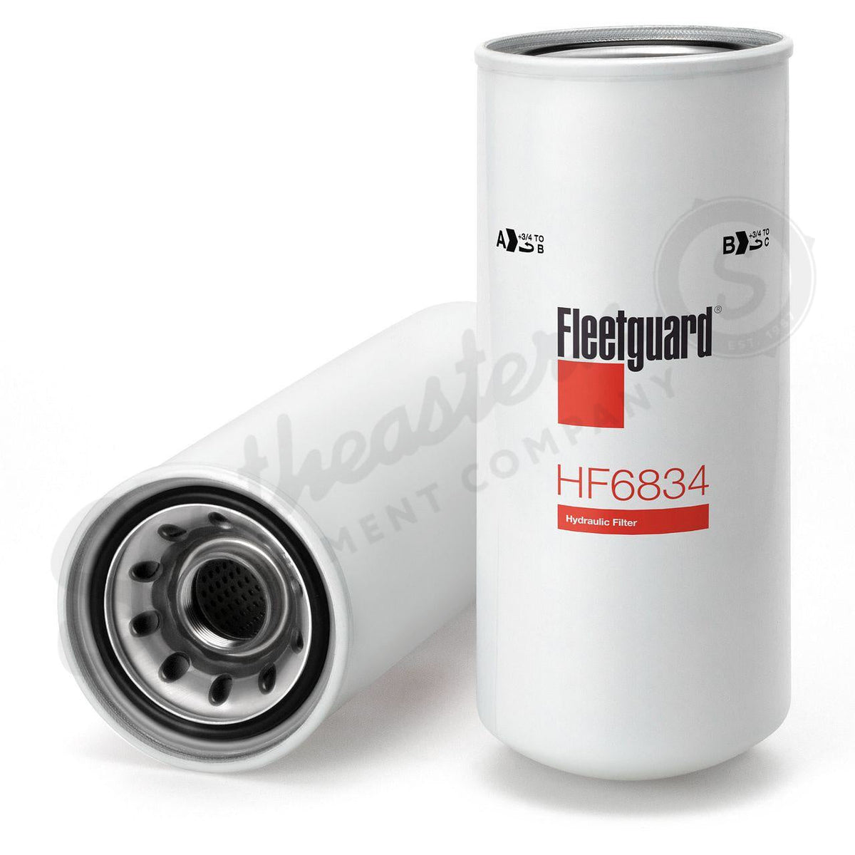 HF6834 - OEM FLEETGUARD SPIN-ON HYDRAULIC OIL FILTER - CASE CONSTRUCTION