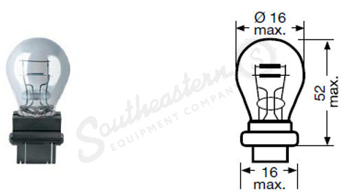 87642985 - OEM BULB CLEAR (12V/28W) - CASE CONSTRUCTION